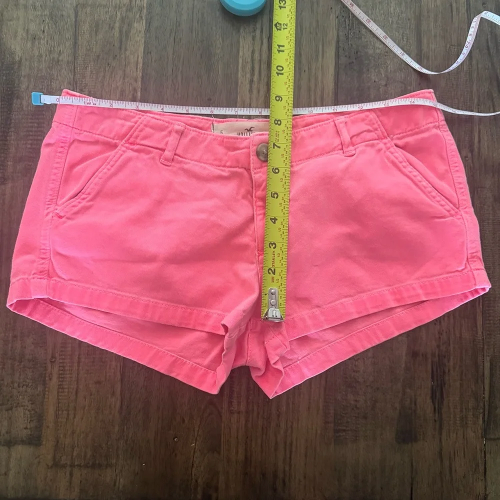 Hollister Neon Pink Shorts - Picture 9 of 10